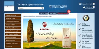 Caffè A.Nannini ETRUSCA neu im Programm bei Espresso International