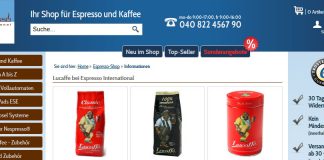 Lucaffé mit erweitertem Sortiment bei Espresso International