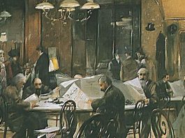 Wiener Kaffeehauskultur mal anders.