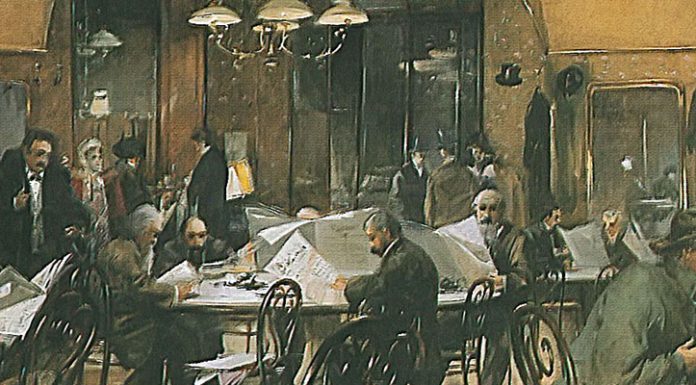 Wiener Kaffeehauskultur mal anders.