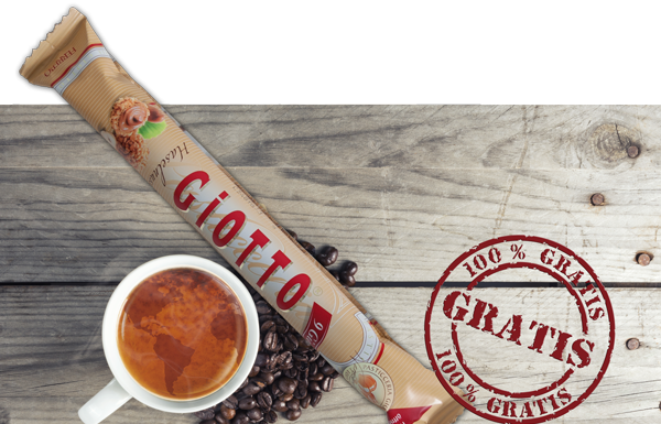 Giotto Ferrero – zum Kaffee – GRATIS