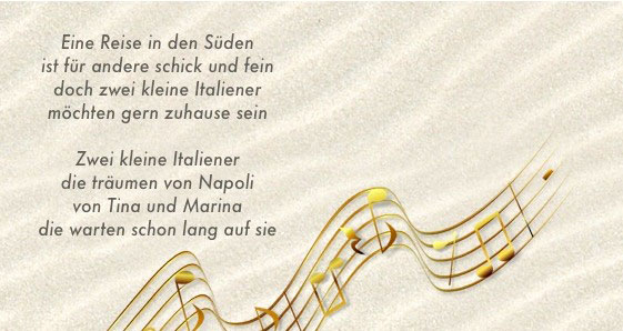 Zwei kleine Italiener Zwei kleine Italiener