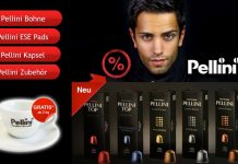 Rösterwoche Pellini Caffe Angebot mit GRATIS-Tassen Pellini Kaffee Angebot