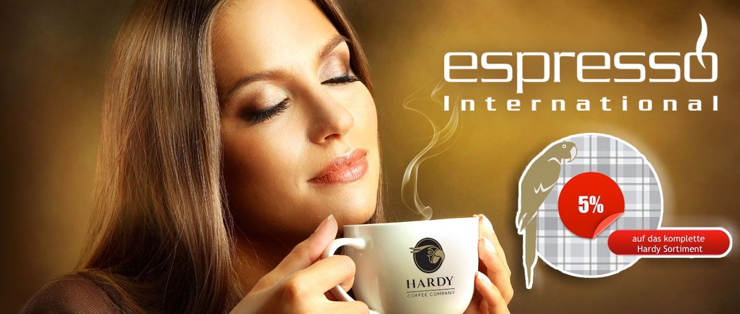 Hardy Kaffee kaufen mit Discount bei Espresso-International