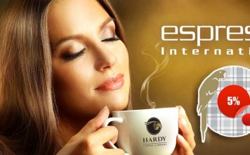 Hardy Kaffee kaufen mit 5% Discount auf das komplette Sortiment Hardy Kaffee kaufen mit Discount bei Espresso-International