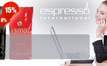Nannini Kaffee günstig kaufen in der Rösterwoche bei Espresso International Nannini Espresso Kaffee günstig kaufen bei Espresso International Rabatt Discount
