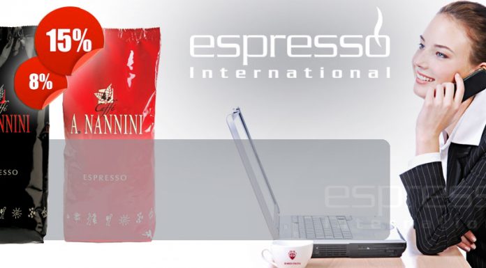 Nannini Kaffee günstig kaufen in der Rösterwoche bei Espresso International Nannini Espresso Kaffee günstig kaufen bei Espresso International Rabatt Discount