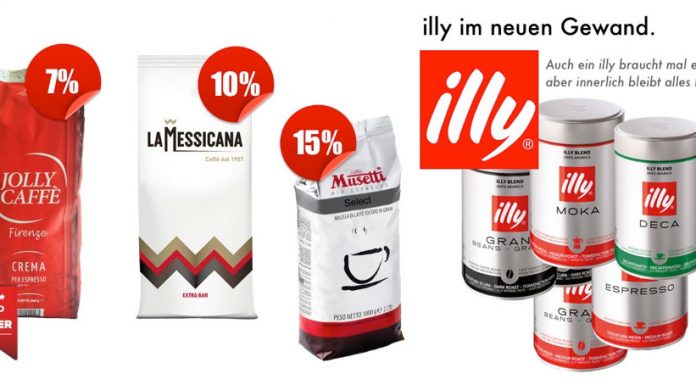 illy neues Design und neue Kaffee Angebote illy neues Design